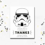 Collection Of Star Wars Printable Birthday Cards (32+ Images In | Star Wars Birthday Card Printable