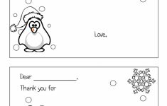 Printable Thank You Cards For Kids