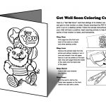 Coloring Pages ~ Get Well Soon Printable Coloring Pages Card Isla | Free Printable Get Well Cards
