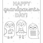 Coloring Pages ~ Grandparents Day Coloring Pages Image Inspirations | Grandparents Day Invitation Cards Printable