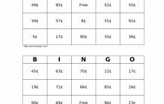 Counting Coins Bingo From The Teacher's Guide | Money Bingo Printable Cards