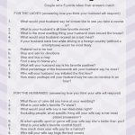 Couples "newlywed Game" Printable | Scribd | Funny | Wedding Games | Printable Newlywed Game Cards