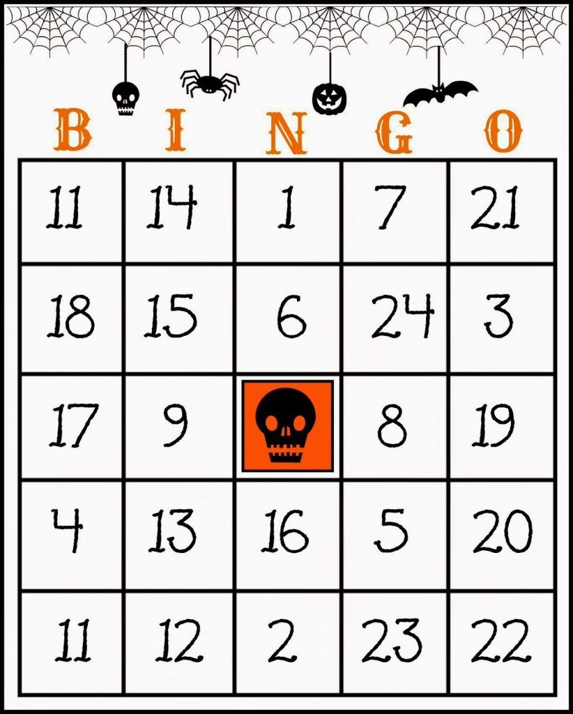 printable halloween bingo cards for classroom