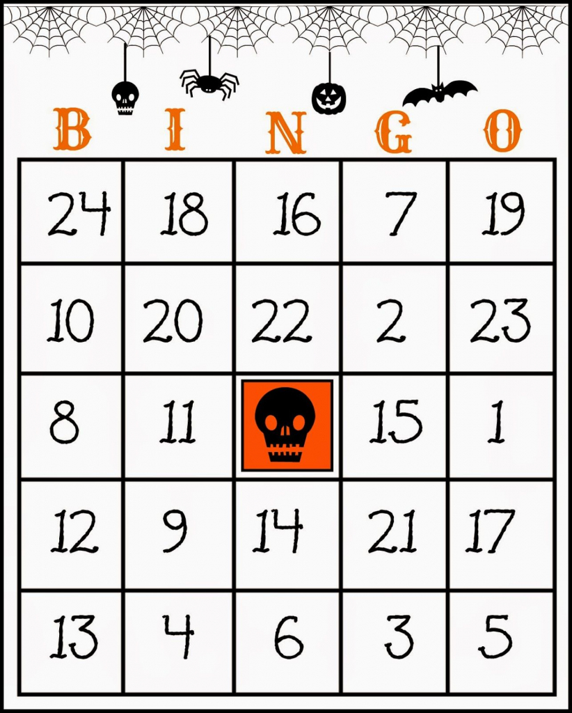 Crafty In Crosby: Free Printable Halloween Bingo Game | Halloween | Free Printable Halloween Bingo Cards