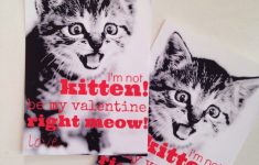 Free Printable Cat Valentine Cards