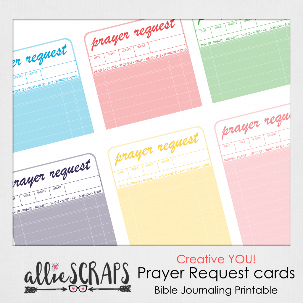 Prayer Request Cards Printable Printable Card Free