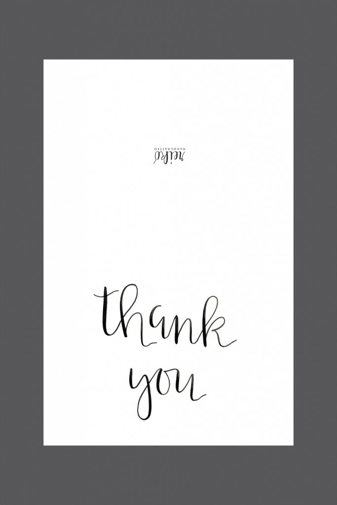 Custom, Specialty Sugar Cookies And Pastries :: Hot Hands Bakery | Free Printable Custom Thank You Cards