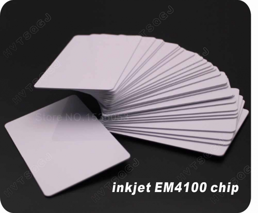 Detail Feedback Questions About 100 Pcs/lot Glossy Inkjet Rfid | Inkjet Printable Pvc Id Cards