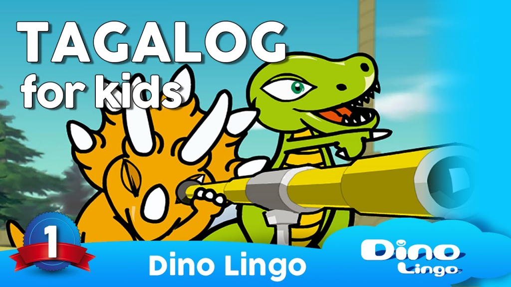 Dinolingo Tagalog For Kids - Learning Tagalog For Kids - Tagalog | Printable Tagalog Alphabet Flash Cards