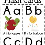 Diy Alphabet Flash Cards Free Printable | Alphabet Games | Free Printable Alphabet Cards With Pictures