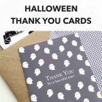 Diy Printable Halloween Cards | Ideas For The Home | Halloween Thank You Cards Printable