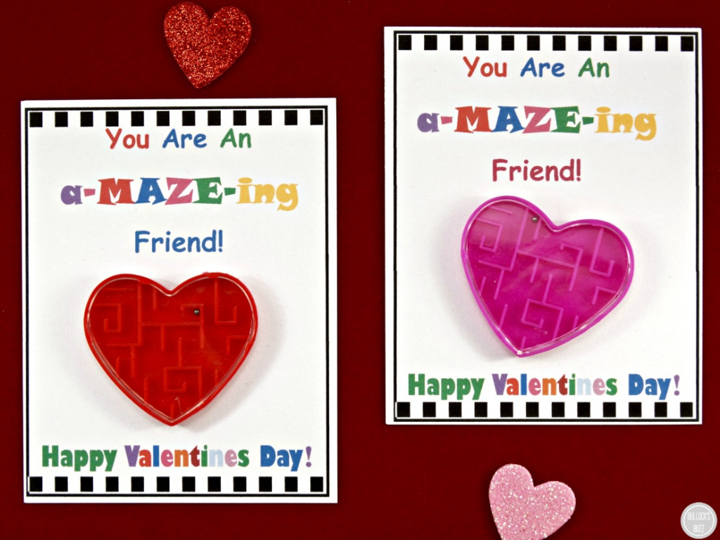 Diy Valentine&amp;#039;s Day Cards For Kids With Free Printable! - Bullock&amp;#039;s Buzz | Make Valentines Cards Printable