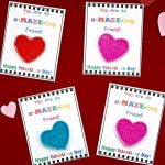 Diy Valentine's Day Cards For Kids With Free Printable!   Bullock's Buzz | Make Valentines Cards Printable