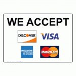 Does Chevron Accept Credit Cards   Credit Card | Printable Credit Cards Accepted Sign