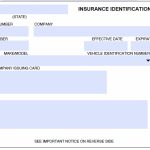 Download Auto Insurance Card Template Wikidownload | Printable Fake Car Insurance Cards