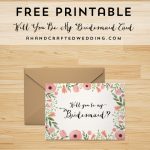 Download This Free Printable Will You Be My Bridesmaid Card, Plus | Printable Bridesmaid Proposal Cards