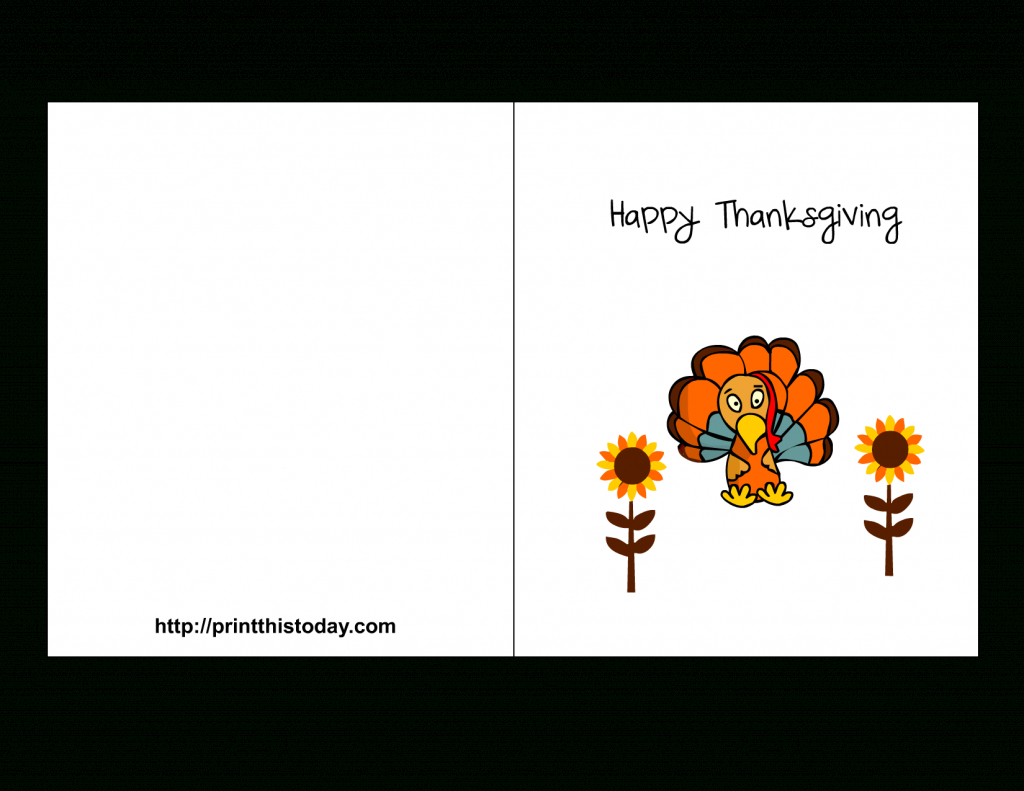 Downloadable Thanksgiving Cards - Kleo.bergdorfbib.co | Thanksgiving Cards For Kids Printable