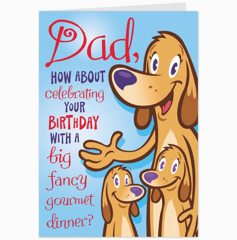 Funny Birthday Cards For Dad From Daughter Printable Printable Card Free