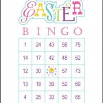 Easter Bingo Game Cards 100 Cards 1 Per Page 75 Call | Etsy | Printable Bingo Cards 1 100