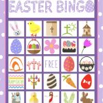 Easter Bingo Game For Kids | Heart Day, Green Day And Bunny Day | Free Printable Religious Easter Bingo Cards
