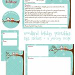 Editable Christmas Recipe Card Template | Printable Christmas Recipe | Printable Recipe Cards For Christmas