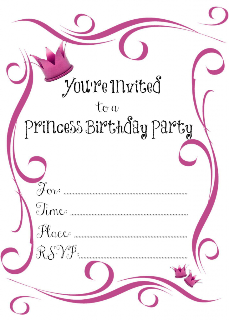 Einladung 14 Geburtstag Kostenlos | Geburtstag Einladung | Princess | 14Th Birthday Cards Printable