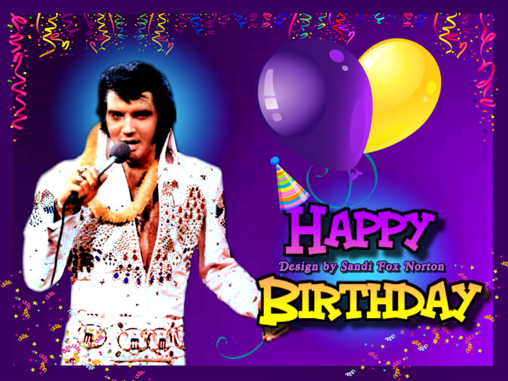 Elvis Presley Virtual Birthday Cards | Www.iheartelvis | Elvis Birthday Cards Printable
