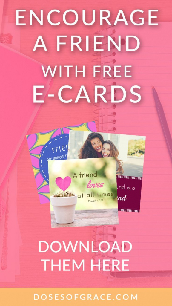 Encourage A Friend With These Free Ecards | Journal Ideas | Free Printable Christian Cards Online