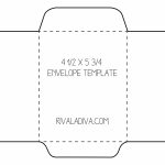 Envelope Template | Envelope Template For 8.5 X 11 Paper Diy | Free Printable Greeting Card Envelope Template