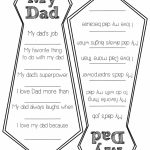Father's Day Free Printable Cards | Father's Day Crafts | Homemade | Fathers Day Printable Cards