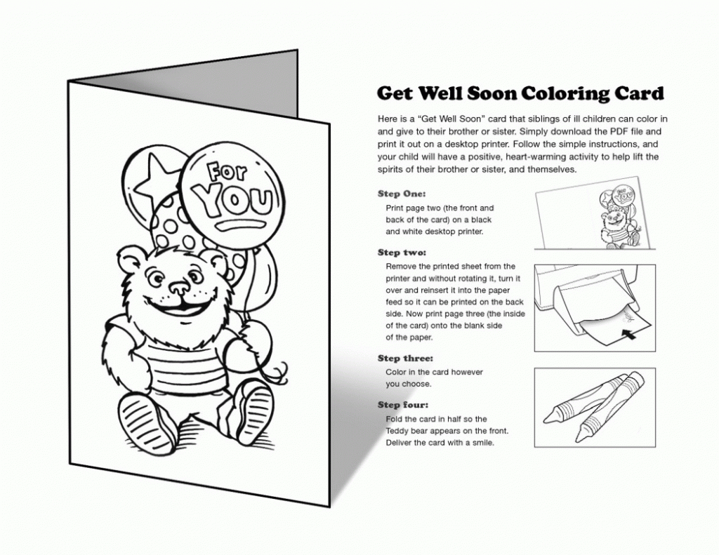 First Paper Printable Get Well Soon Cards Color Uncategorized | Get Well Soon Card Printable