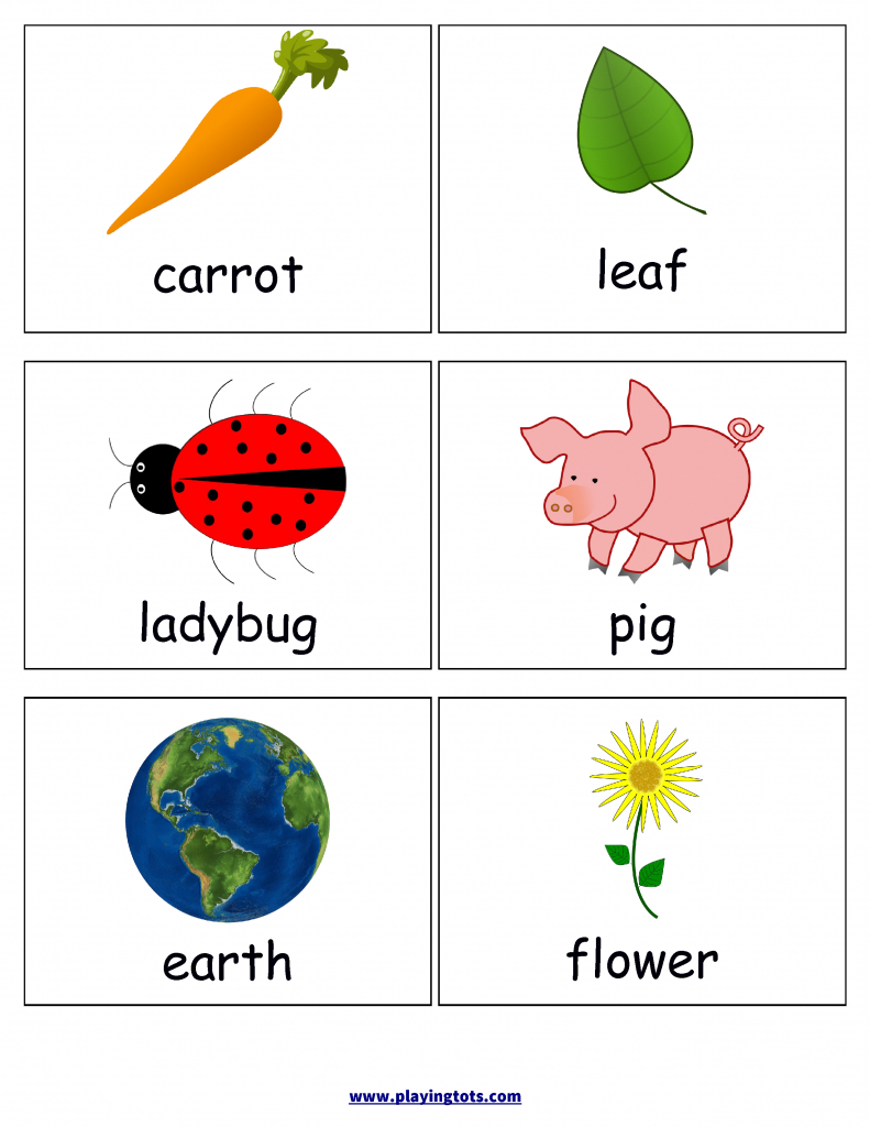 First Words Flash Cards For Your Toddler Keywords: Picture,cards | Free Printable Rhyming Words Flash Cards