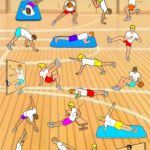 Fitness Circuit Station Cards   36 Pe Activities For Elementary | Printable Fitness Station Cards