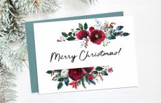 Merry Christmas Cards Printable