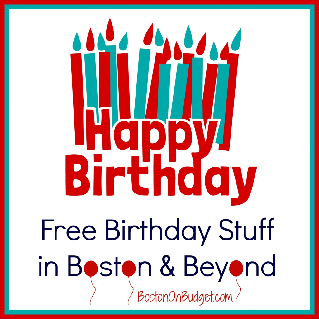 Free Birthday Meals And Deals In Massachusetts &amp;amp; More! - Boston On | Deal A Meal Cards Printable