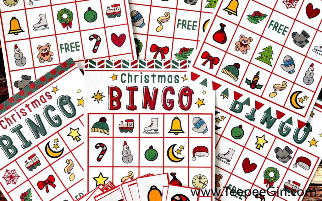 Free Christmas Bingo Game Printable | Free Printable Christmas Bingo Cards