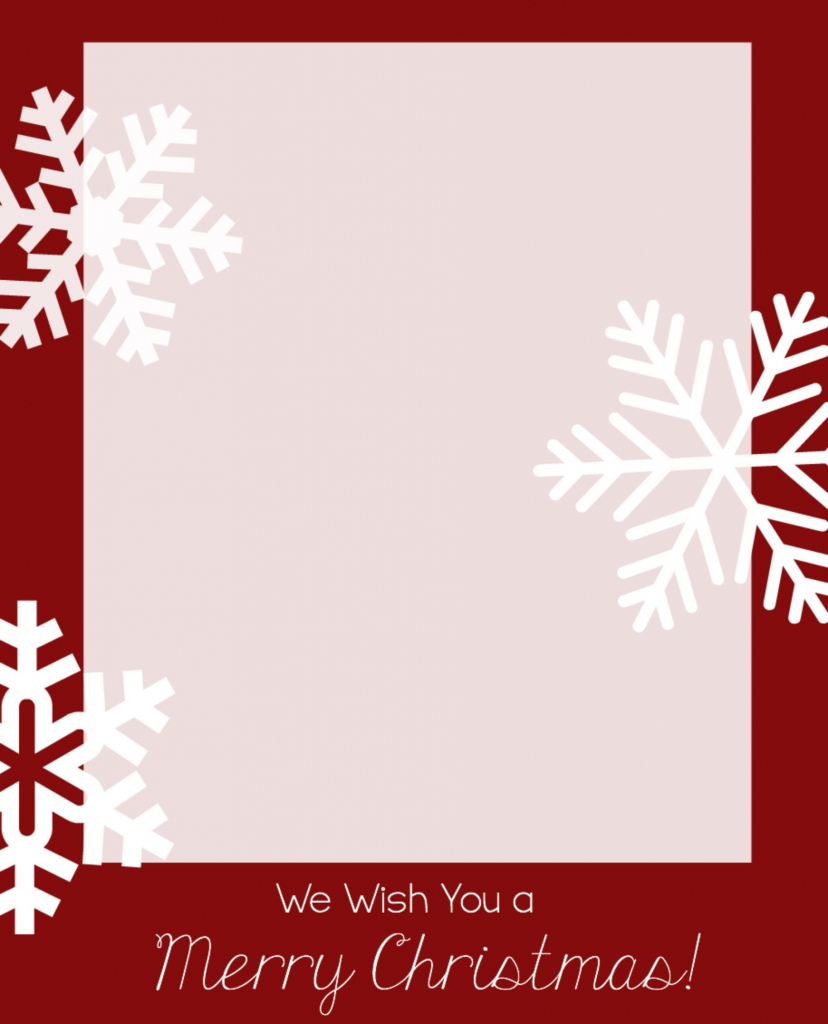 Free Christmas Card Templates | Christmas Is In The Air | Printable | Free Online Printable Christmas Cards