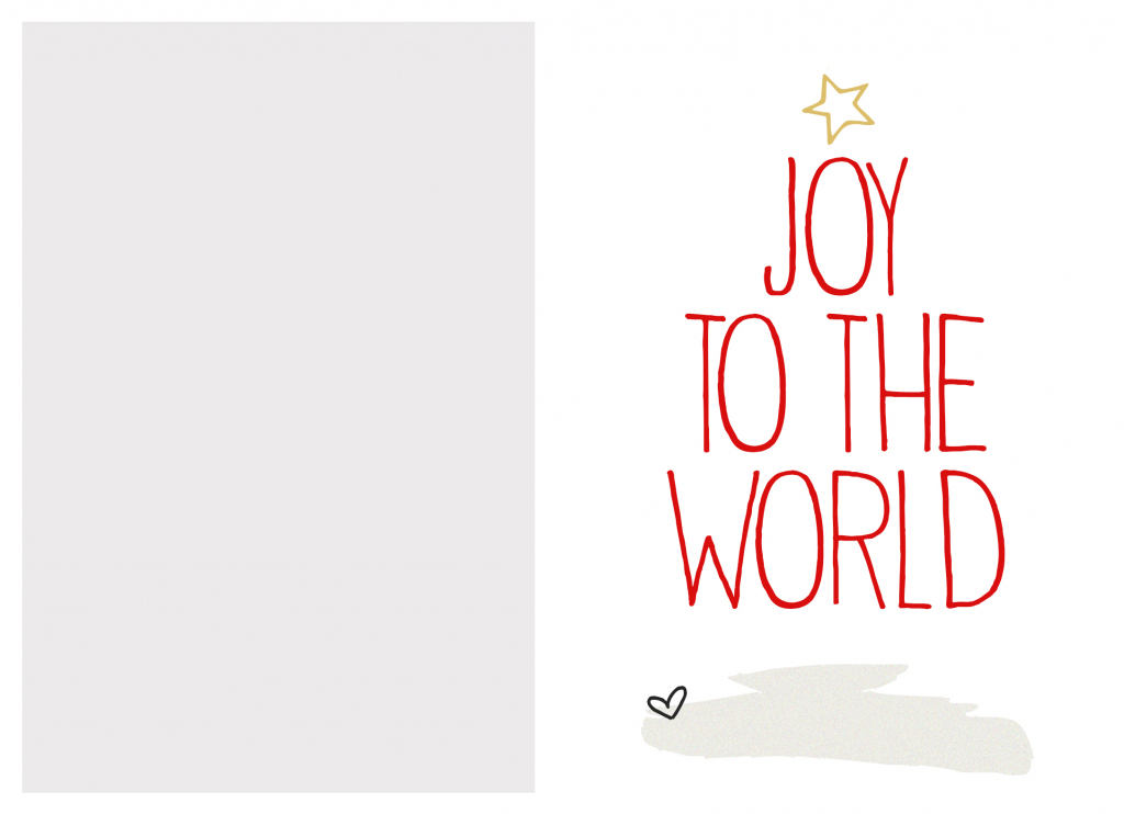 Free Christmas Cards Printables - Kleo.bergdorfbib.co | To And From Christmas Cards Printable