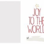 Free Christmas Greeting Card Templates Printable   Kleo.bergdorfbib.co | Free Printable Holiday Cards
