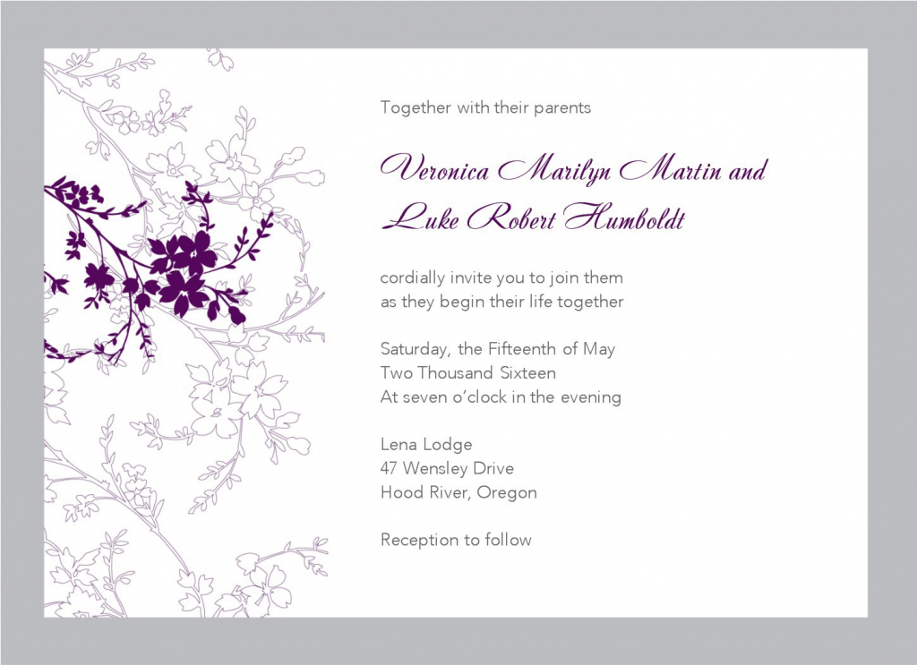 Free Email Invitation Cards - Kleo.bergdorfbib.co | Wedding Invitation Cards Printable Free