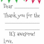 Free Fill In The Blank Thank You Cards | Printables | Free Thank You | Fill In The Blank Thank You Cards Printable Free