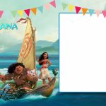Free Free Printable Moana 1St Invitation Template | Bagvania | Free Printable Moana Birthday Cards