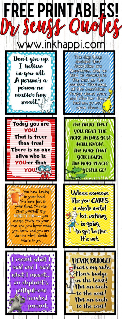 Dr Seuss Birthday Card Printable - Printable Card Free