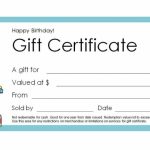 Free Gift Certificate Templates You Can Customize | Free Printable Gift Cards