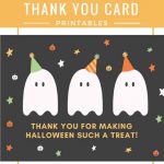Free Halloween Thank You Card Printables | Halloween | Halloween | Printable Halloween Greeting Cards