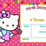 Free Hello Kitty Invitation | Free Printable Birthday Invitation | Hello Kitty Christmas Cards Free Printables
