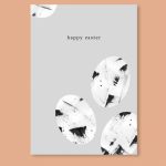 Free Minimalistic Easter Card | Invites // Paper Love | Diy Easter | Free Printable Easter Greeting Cards