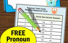 Free Printable Kindergarten Task Cards