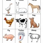 Free Printable Animal Cards | Free Printables | Free Printable Farm Animal Flash Cards