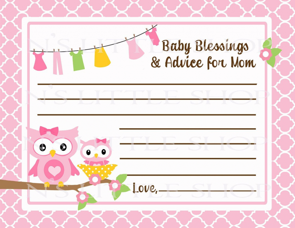 Free Printable Baby Advice Cards. Request A Custom Order And Have | Free Mommy Advice Cards Printable